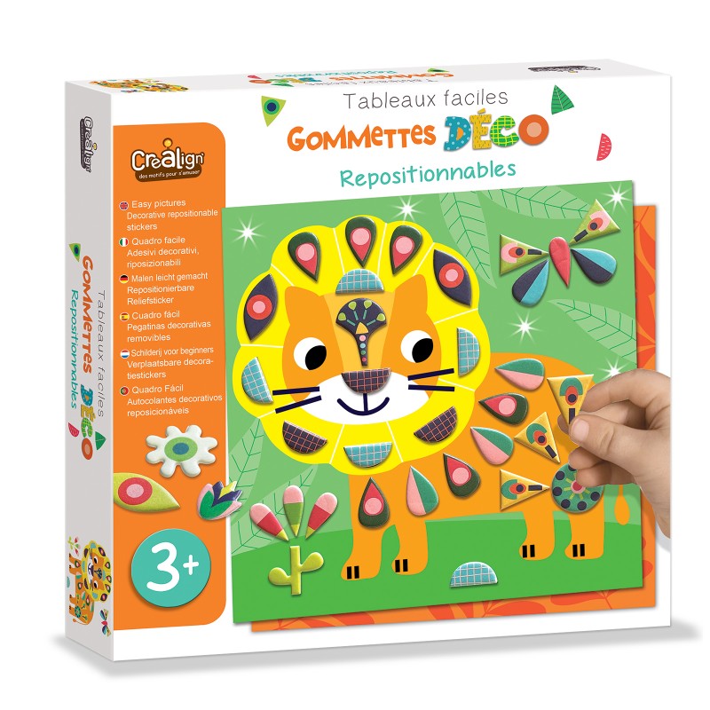 Gommettes Repositionnables Dans Ma Savane - CréaLign'