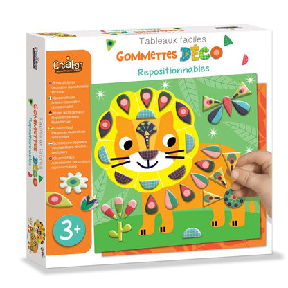 Gommettes Repositionnables Dans Ma Savane - CréaLign'