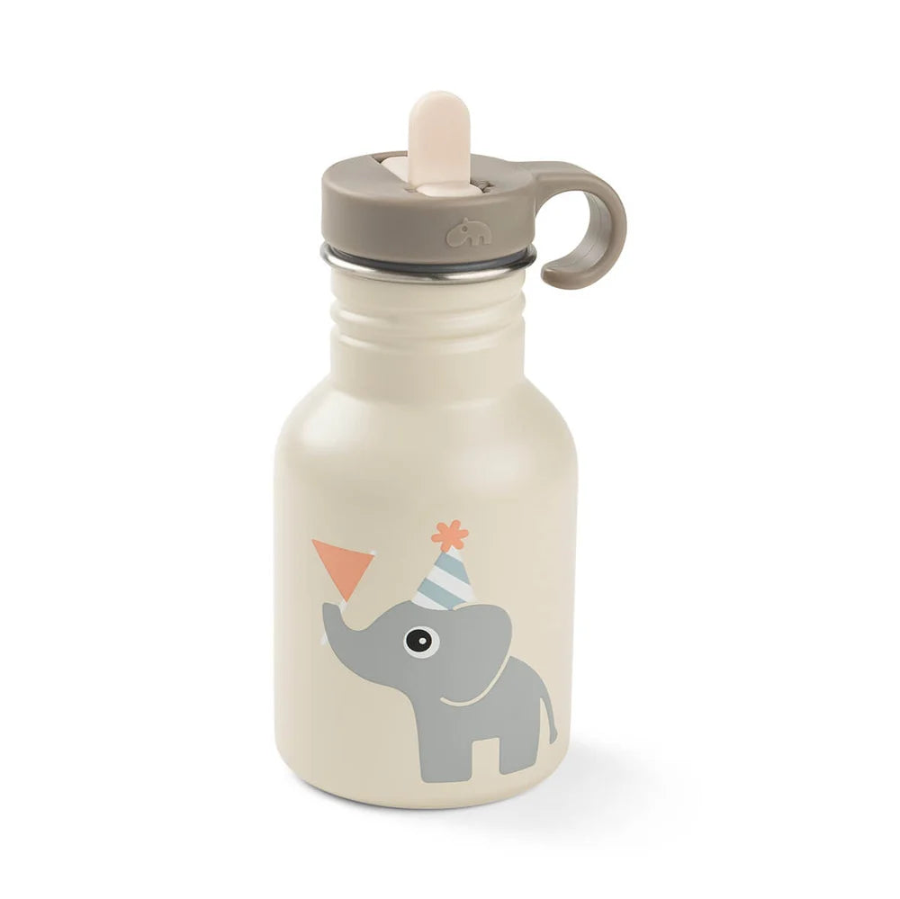 Gourde en métal - Célébration - Sable - 350 ml - Done by deer