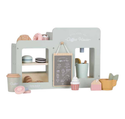 Grande Machine a café en bois -Little Dutch