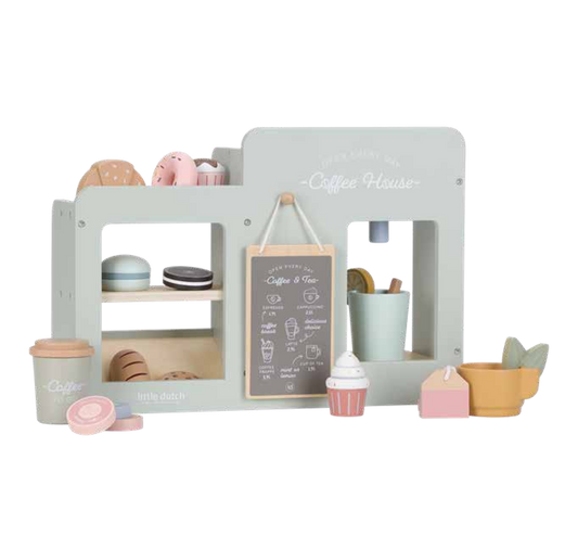 Grande Machine a café en bois -Little Dutch