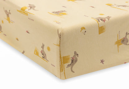 Housse matelas à langer - Kangaroots - Jollein