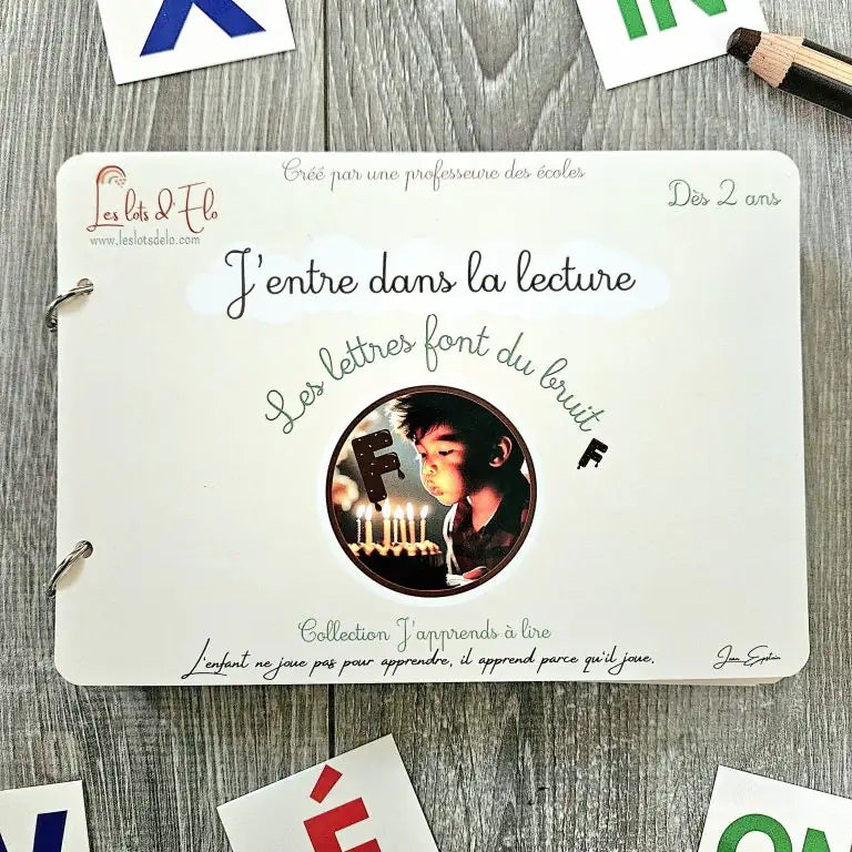 J'entre dans la lecture - Version Images Enfantines- Les lots d'Elo