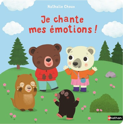 Je chante mes émotions! - un livre sonore avec 6 comptines pour explorer la nature - Petit Nathan