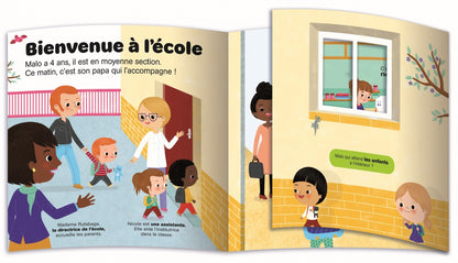 Mon imagier animé - L'Ecole maternelle - Nathan