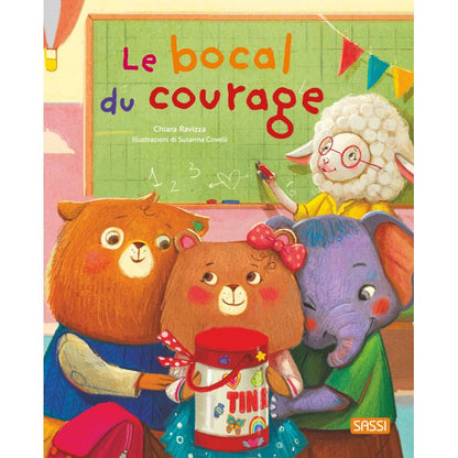 Le bocal du courage - Livre Sassi