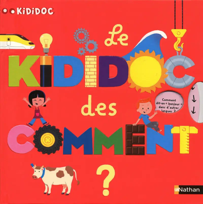 Le Kididoc des comment – Livre pop-up dès 4 ans – Nathan