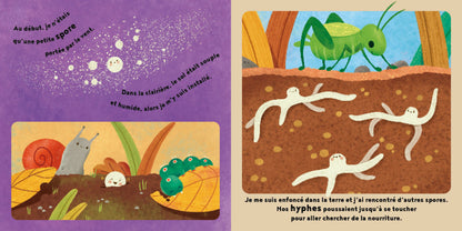 La petite Champignon - Cycle naturel - 123 soleil