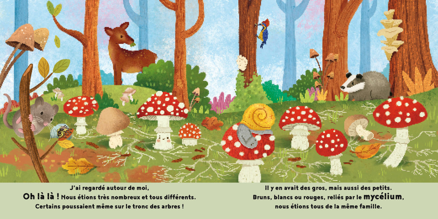 La petite Champignon - Cycle naturel - 123 soleil
