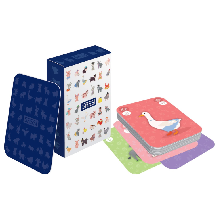 Le super 7 familles - La Ferme - Jeu de société Sassi