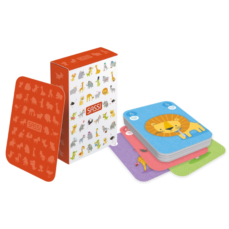 Le super 7 familles - La savane - Jeu de société Sassi