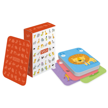 Le super 7 familles - La savane - Jeu de société Sassi