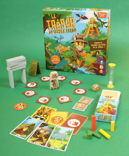 Le trésor du temple perdu - Jeu de société Auzou