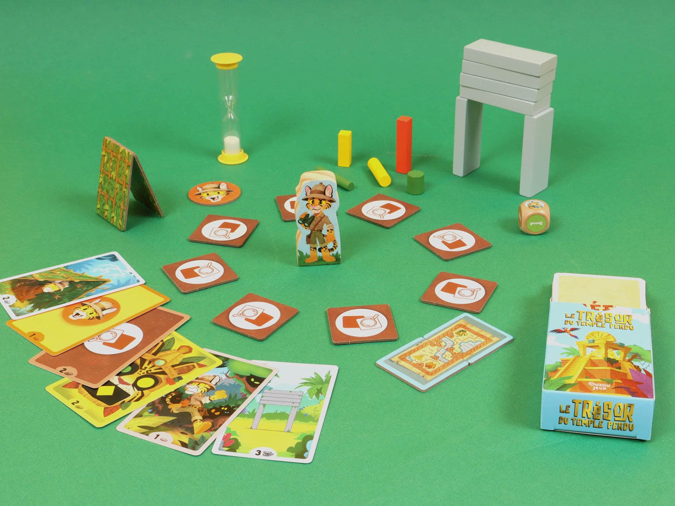 Le trésor du temple perdu - Jeu de société Auzou