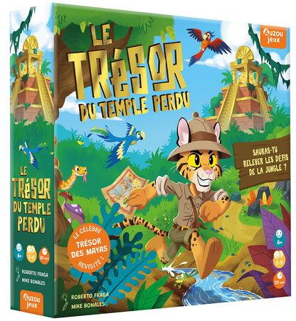 Le trésor du temple perdu - Jeu de société Auzou
