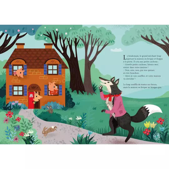 Livre projecteur #Les trois petits cochons