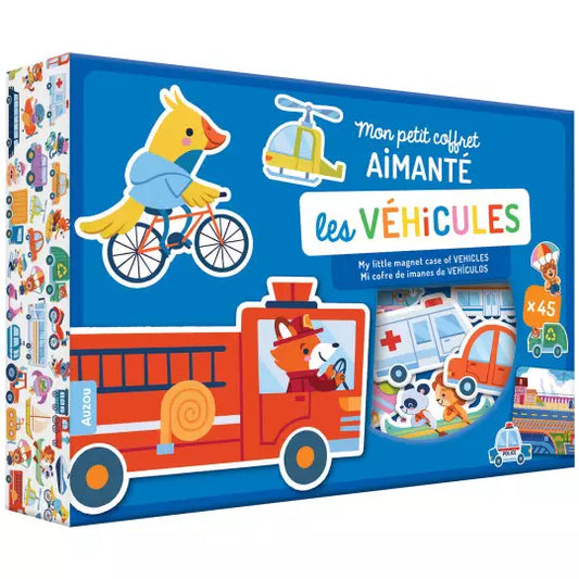 Mon petit coffret aimanté  #Les véhicules