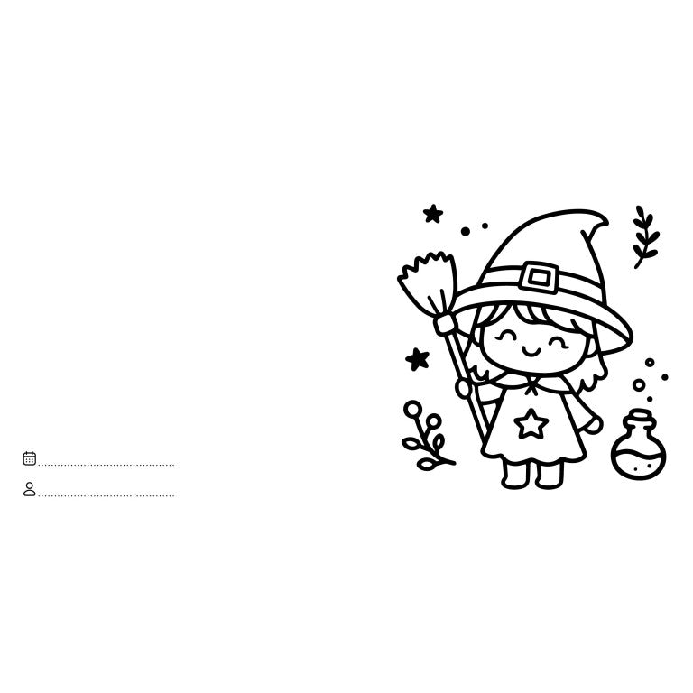 Let's colour - Halloween - Sassi