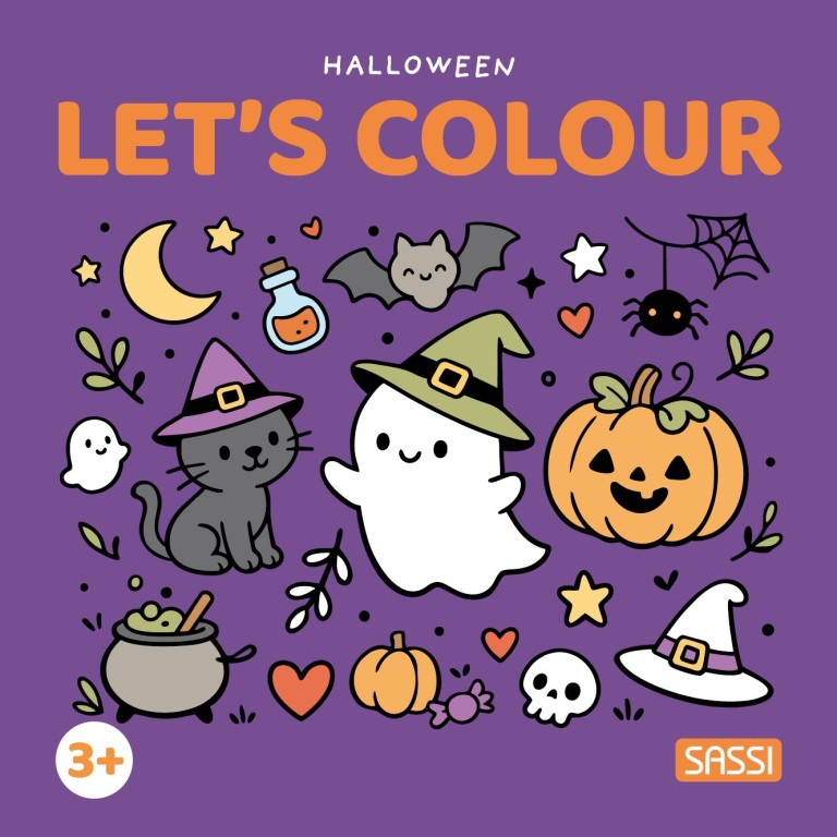 Let's colour - Halloween - Sassi