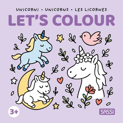 Let's colour - Les Licornes - Sassi