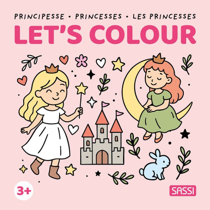 Let's colour - Princesses - Sassi
