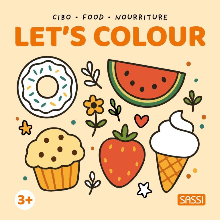 Let's colour - Nourriture- Sassi