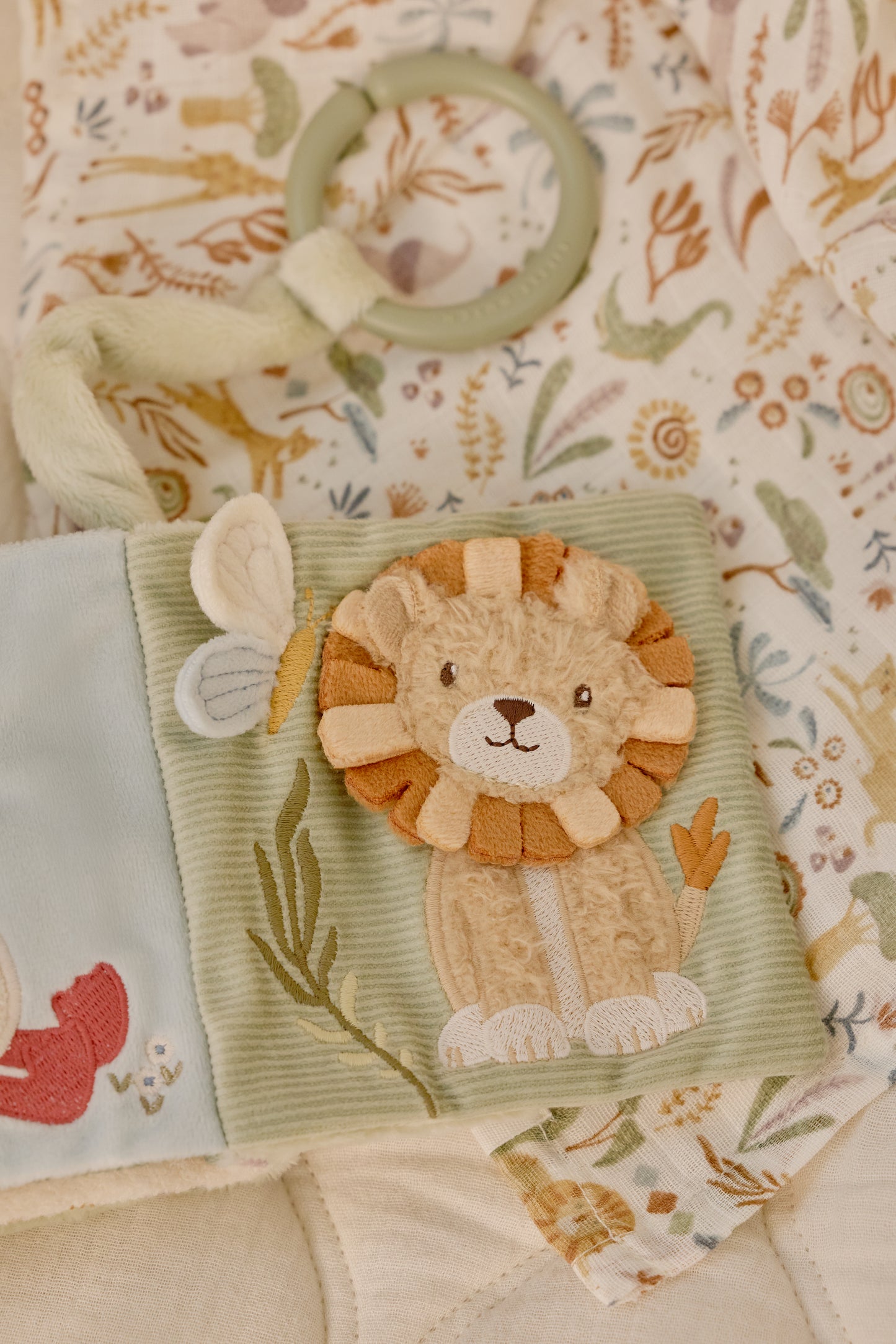 Livre d'activités pour poussette - Safari Friends - Little Dutch