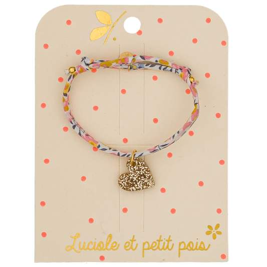 Bracelet Liberty - Wiltshire Bud (coeur) | Luciole et Petit Pois