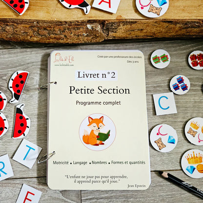 Livret d’apprentissage petite section numéro 2 - Les lots d'Elo