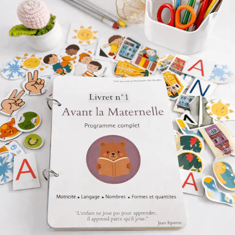 Livret Avant La Maternelle - Les lots d'Elo