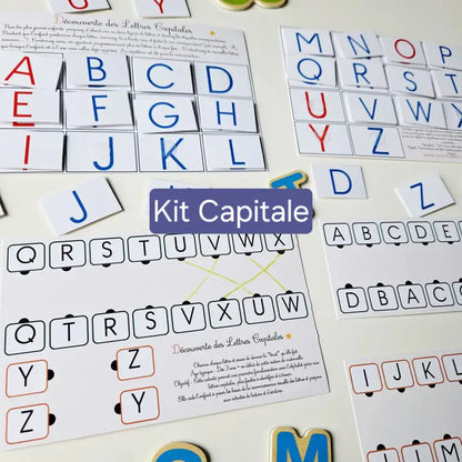 Lotos de l'alphabet - Kit Capitale -  Les lots d'Elo