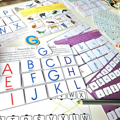 Lotos de l'alphabet - Kit Capitale -  Les lots d'Elo