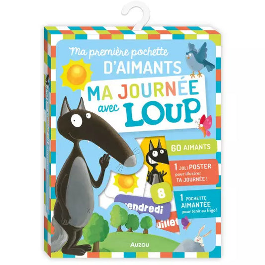 Ma pochette d'aimants #Ma journée avec Loup