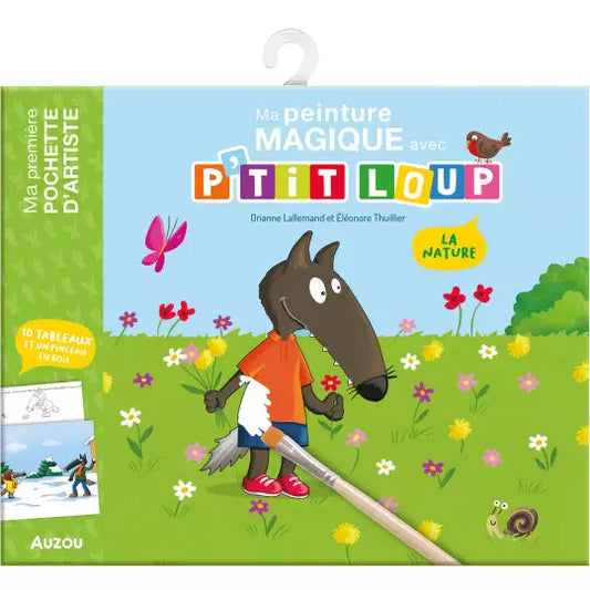 Ma pochette d'artiste - Ma peinture magique p'tit loup - La nature