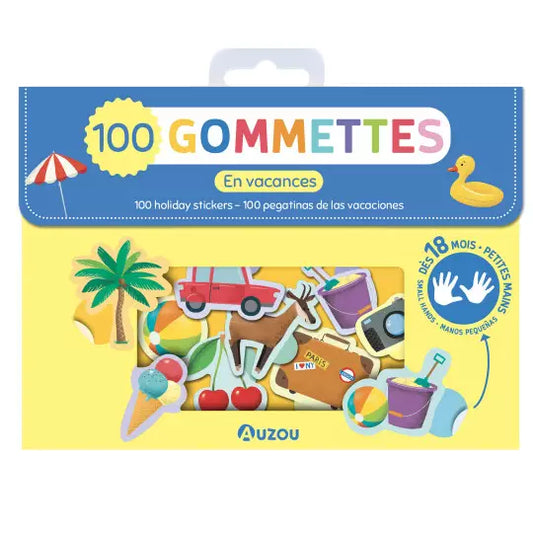 Ma pochette de 100 gommettes #En vacances