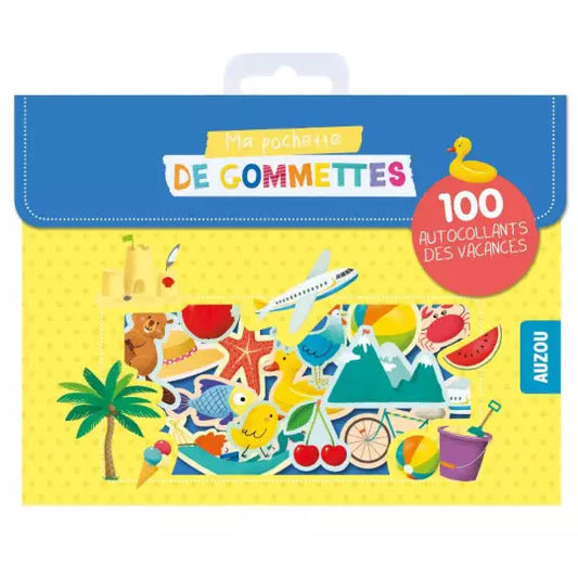 Ma pochette de 100 gommettes  #En vacances