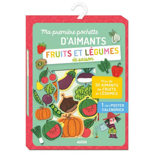 Ma pochette d'aimants  #Fruits et légumes de saison