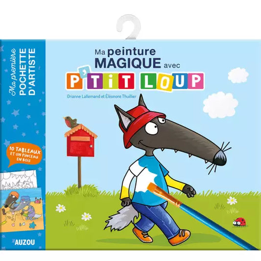 Ma pochette d'artiste  #Ma peinture magique avec p'tit loup
