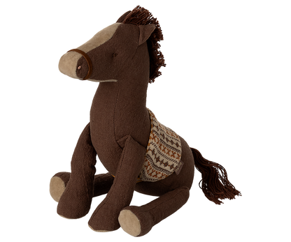 Peluche Poney Medium marron – Maileg