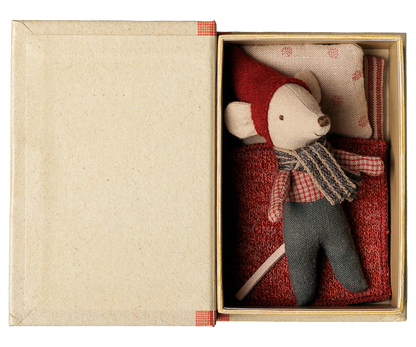 Souris de Noël, Bébé dans son coffret livre - Maileg