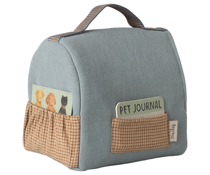 Niche transportable Maileg – Petit modèle bleu poudré