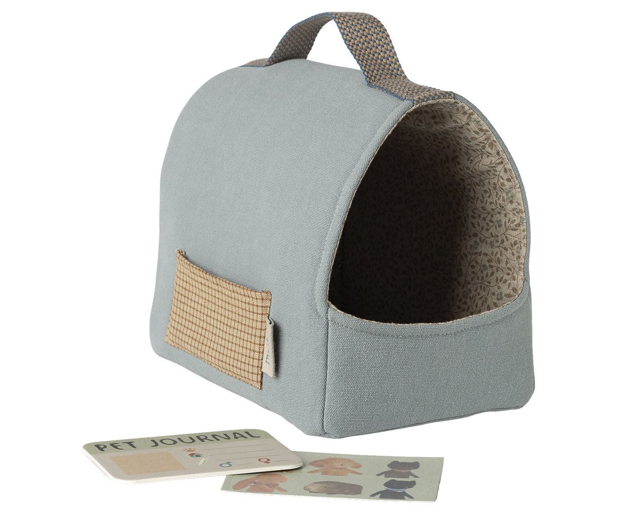 Niche transportable Maileg – Petit modèle bleu poudré