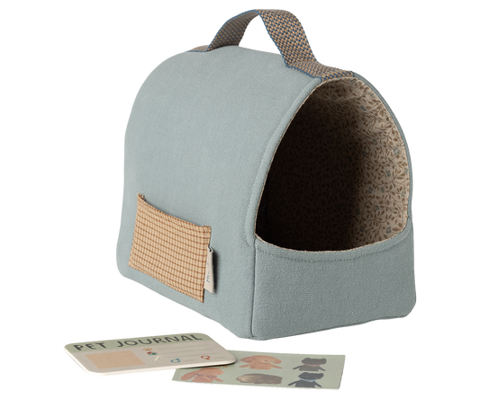 Niche transportable Maileg – Petit modèle bleu poudré