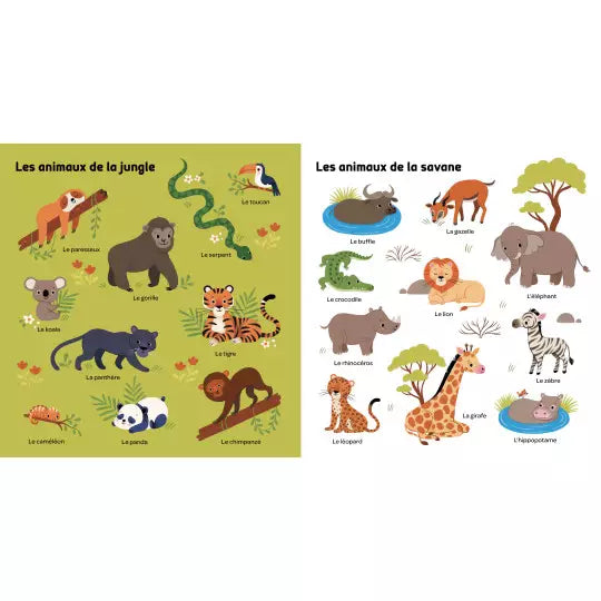 Mes 100 mots pour découvrir les animaux