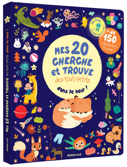 Mes 20 cherche et trouve des tout-petits #Qui brillent dans le noir !