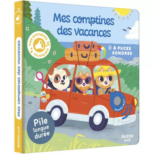 Mes premiers sonores #Mes comptines des vacances