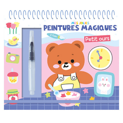 Mes jolies peintures magiques - Petit Ours - 123 soleil