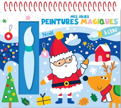 Mes jolies peintures magiques Noël - 123 Soleil