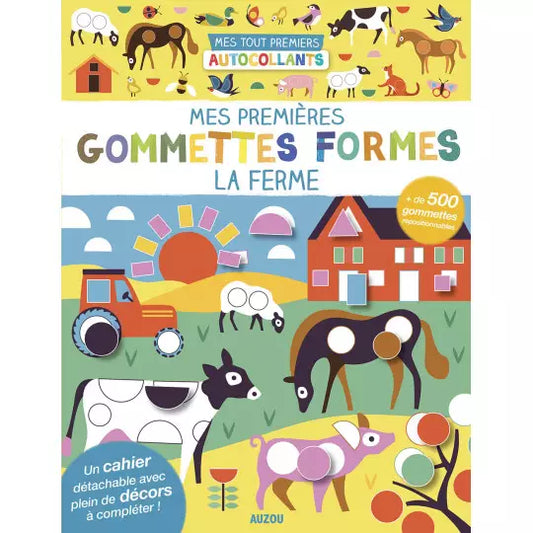 Gommettes formes - La ferme