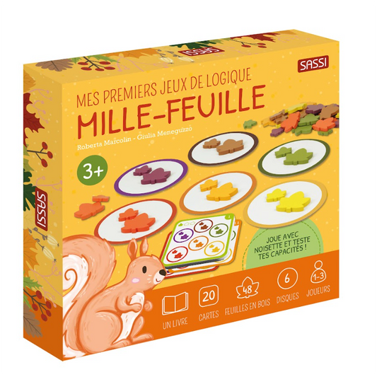 Mille Feuille- Mes premiers jeu de logique - Jeu de société Sassi